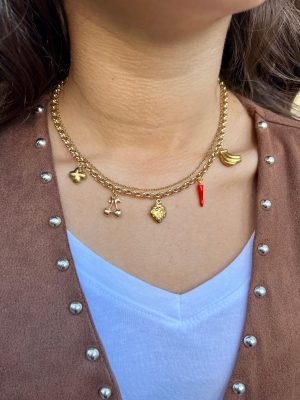 Gargantilla acero -Pimiento (Ref:42926)