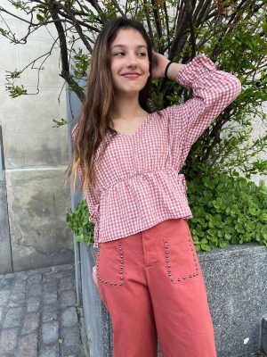 Pantalón bolsillo tachas - Caldera (Ref:35053)