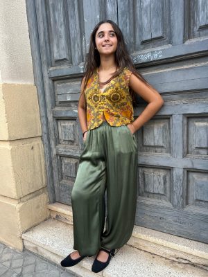 Pantalón bombacho satén - Cacería (Ref:42892)