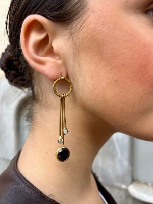 Pendiente oro turco (Ref:34252)
