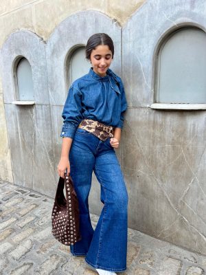 Denim palazzo (Ref:42986)