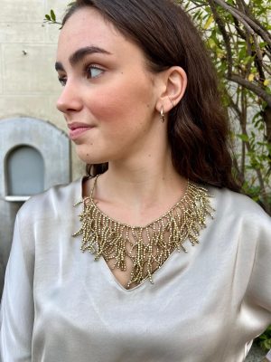 Collar fornituras - oro (Ref:42997)