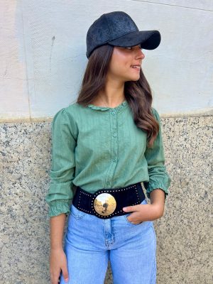 Gorra encerada - Negro (Ref:42976)