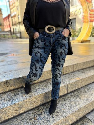 Denim estampado TALLA XL (Ref;33055)