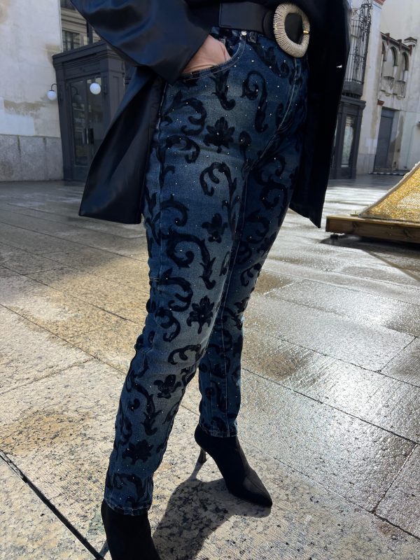 Denim estampado TALLA XL (Ref;33055) - Imagen 2