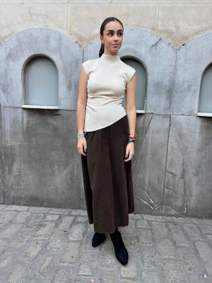 Falda micropana - Chocolatte (Ref:43036)