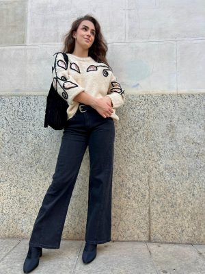 Tejano negro lavado ADET (Ref:34945)