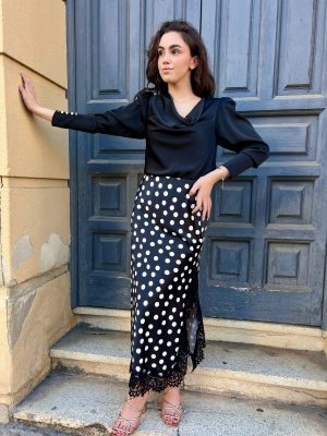 Falda lunares puntilla (Ref:43057)