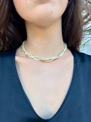 Gargantilla trenzada (Ref:34819)