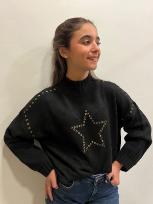 Suéter estrella tachas (Ref:43239)