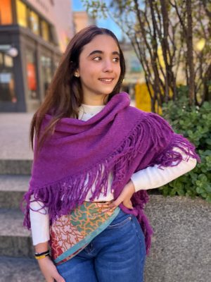 Pico punto suave mezclilla - Buganvilla (Ref:43242)