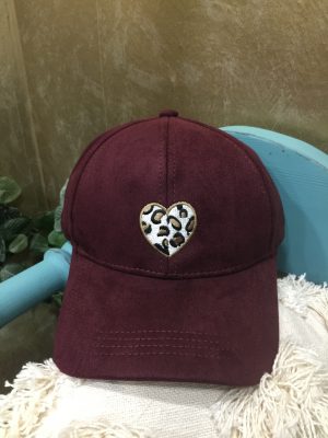 Gorra Corazón - Burdeos (Ref:42976)