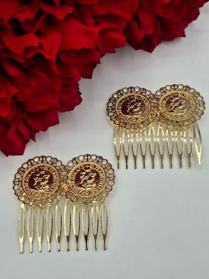 Peinecillo doble moneda labrada (Ref:43429)