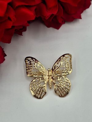 Broche mariposa labrada (Ref:34466)