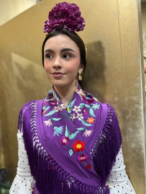 Mantoncillo petite - morado (Ref:43616)