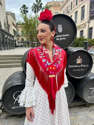 Mantoncillo cadete – rojo sangre (Ref:43616)