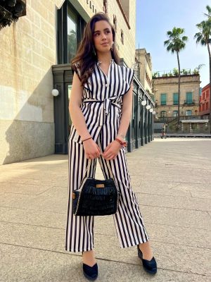 Conjunto dos piezas Blanco - Negro (Ref:43807)