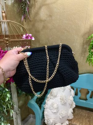 Bolso Crochet - Negro (Ref:44046)