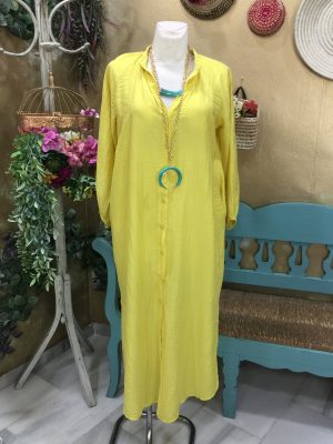 Vestido Mao - Amarillo (Ref:44207)