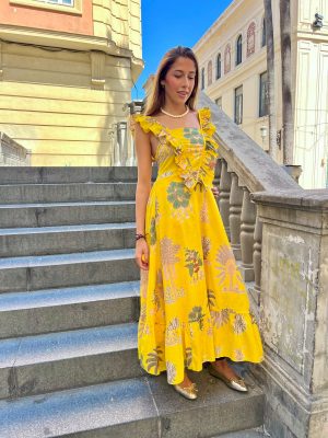 Vestido Mindanao - Amarillo (Ref:44238)