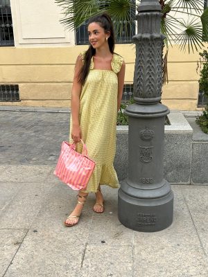 Vestido Vichy - Amarillo (Ref:44275)