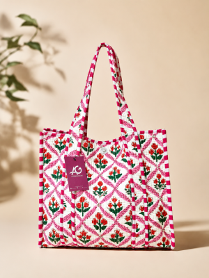 Bolso Acolchado pequeño reversible (Ref:44251)