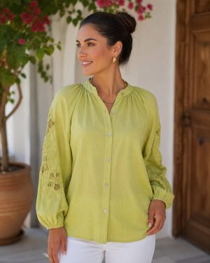 Blusa perforada (Ref:43605)