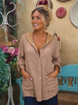 Chaqueta 100% Lino (Ref:32965)